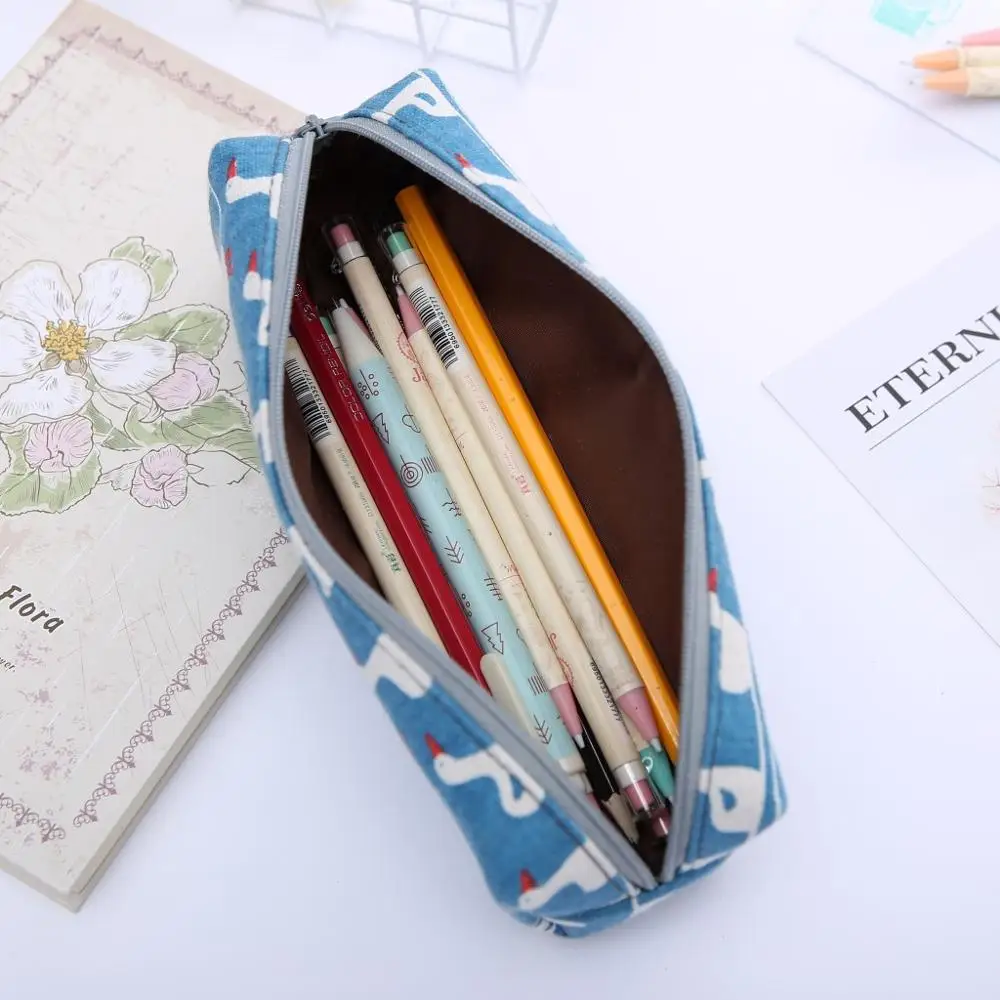 Прогноз погоды ботинки темно синего цвета Карандаш Чехол большая емкость ручка