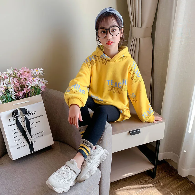 

Детский Теплый пуловер с надписью, на осень/зиму