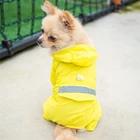 Светоотражающий дождевик для собак, маленький водонепроницаемый костюм для домашних питомцев, куртка-комбинезон для чихуахуа, мальтиса, Ших, тцу, Бишон, Шнауцер