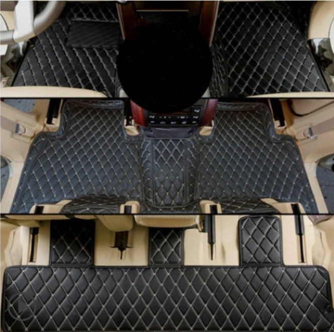 

Высокое качество! Специальные автомобильные коврики в салон для Toyota 4runner 7 мест 2019-2010 водонепроницаемый прочный ковры для 4runner 2018