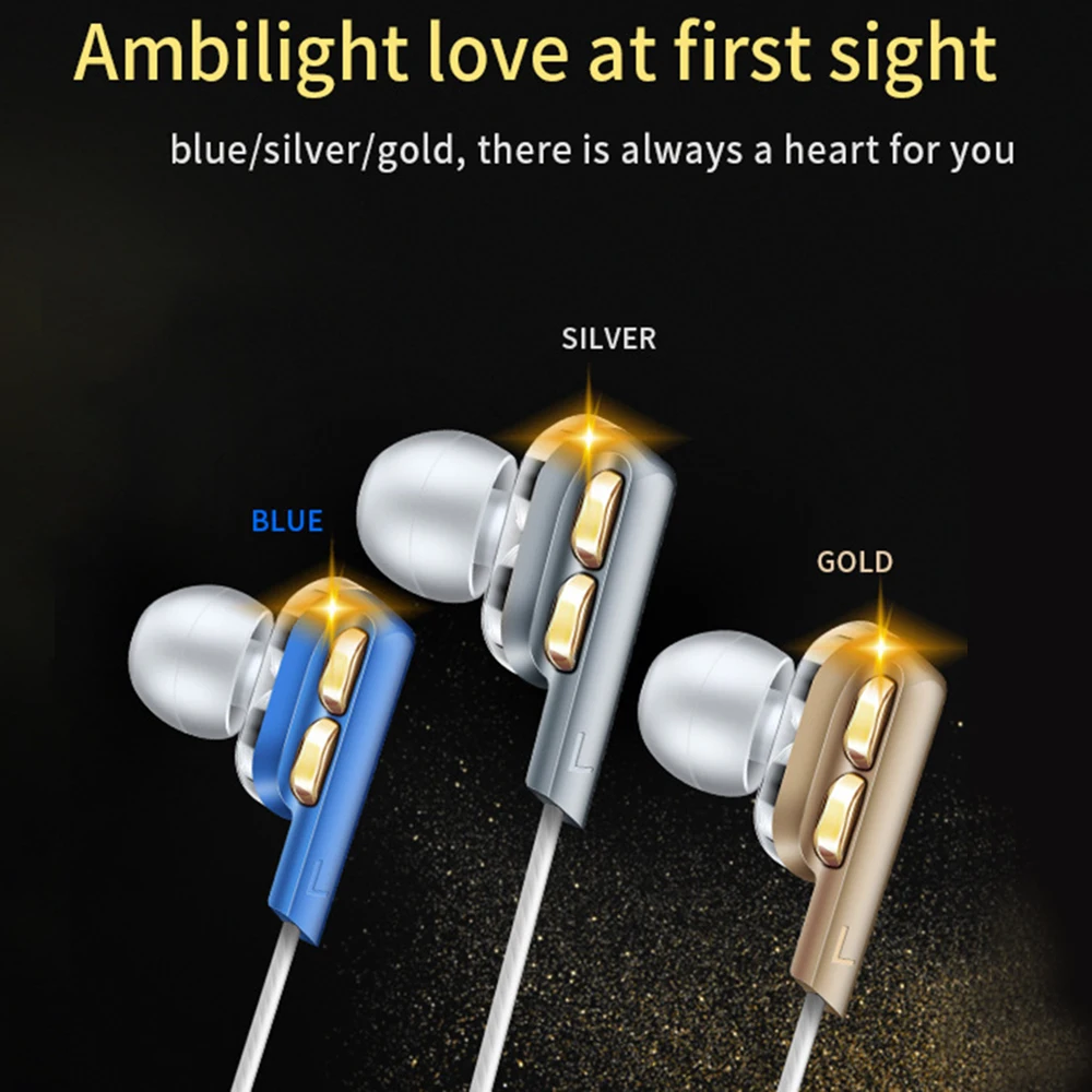 

QKZ Earphones AK4 Stereo 2 Drivers Moving Coil Iron 3.5mm Wired In Ear Headset Balanced Armature Dynamic 4 Horn Earbuds