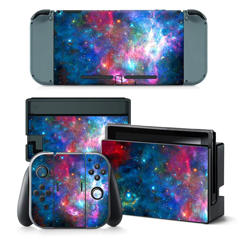 Небесная картинка для консолей переключателей и наклеек контроллера Виниловая