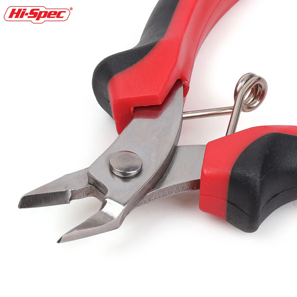 Hi-Spec из нержавеющей стали электрические кусачки для кабеля режущие боковые ножницы плоскогубцы кусачки мини диагональные плоскогубцы ручные инструменты