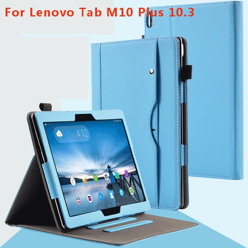 Чехол для Lenovo Tab M10 FHD Plus 10 3 TB X606F чехол дюйма сверхтонкий складной с