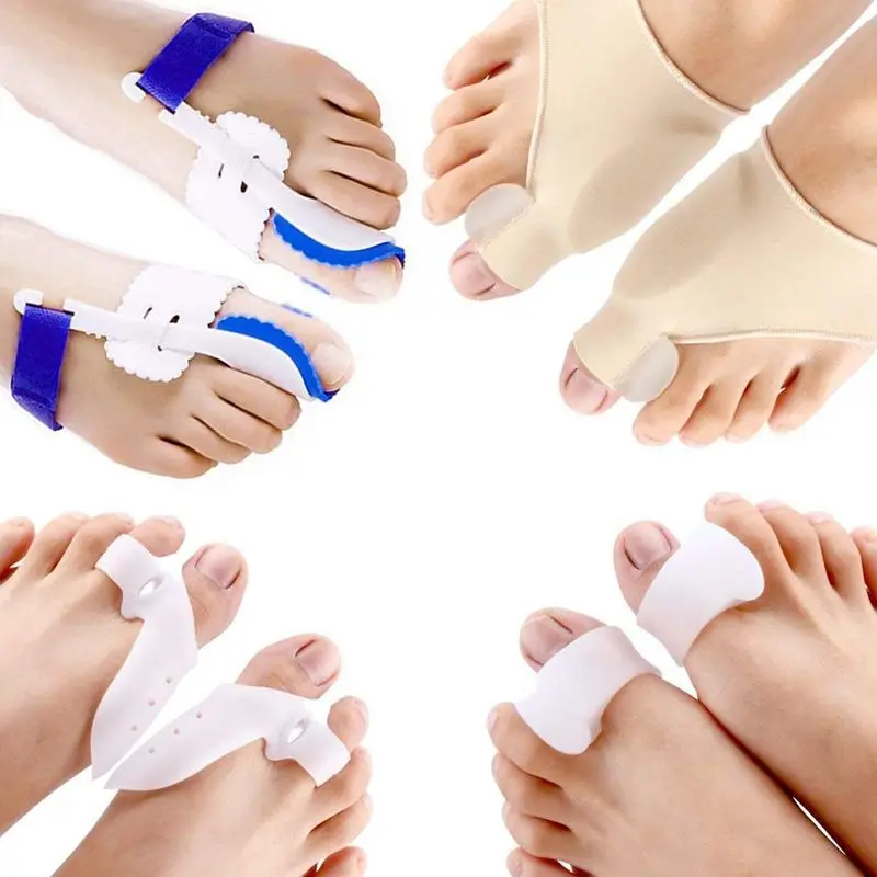 

Bunion Corrector and Bunion Relief Kit - Cure Pain in Big Toe Joint,Tailors Bunion, Hallux Valgus,Hammer Toe, Toe Separators Spa