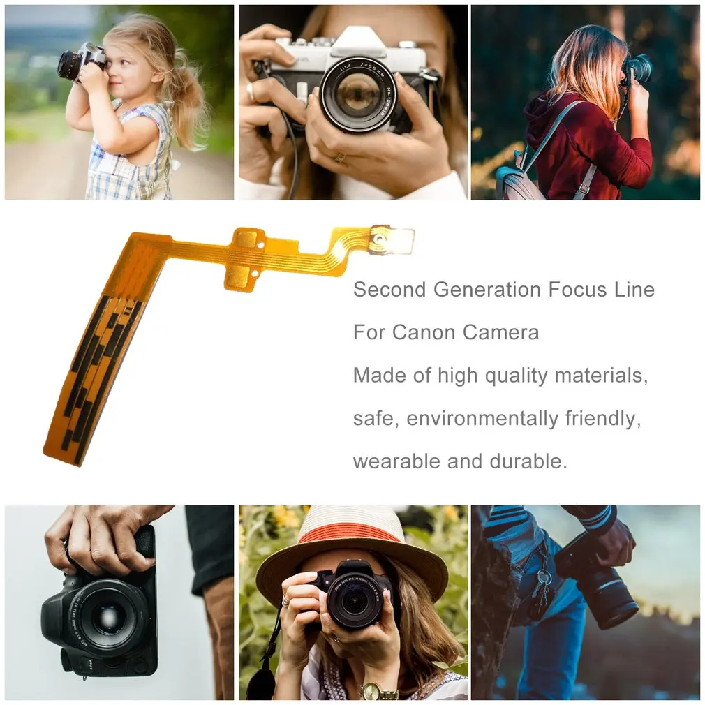 Запасные части для Canon EF-S 18-55 мм F3.5-5.6 IS II фокусировка объектива электрическая