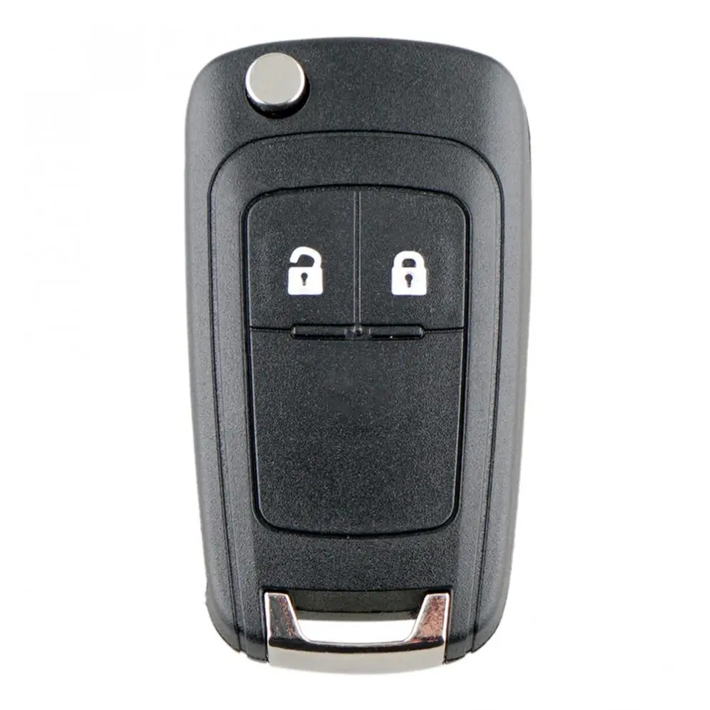 Чехол для автомобильных ключей с 2 кнопками откидной складной пульт
