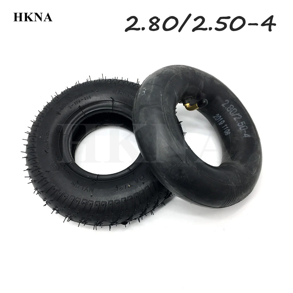 Аксессуары для шин 2,80/2,50-4, внутренние и внешние шины 2,80/2,50*4 для электрических скутеров, Трехколесных велосипедов, мини-электрических трансп...