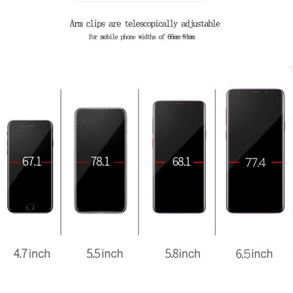 Гравитационный Автомобильный держатель для универсальной поддержки телефона в