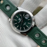 steeldive design new sd1934 date diver wristwatch bgw9 luminous nh35 200m waterproof classic fashion 316l mens mechanical watch