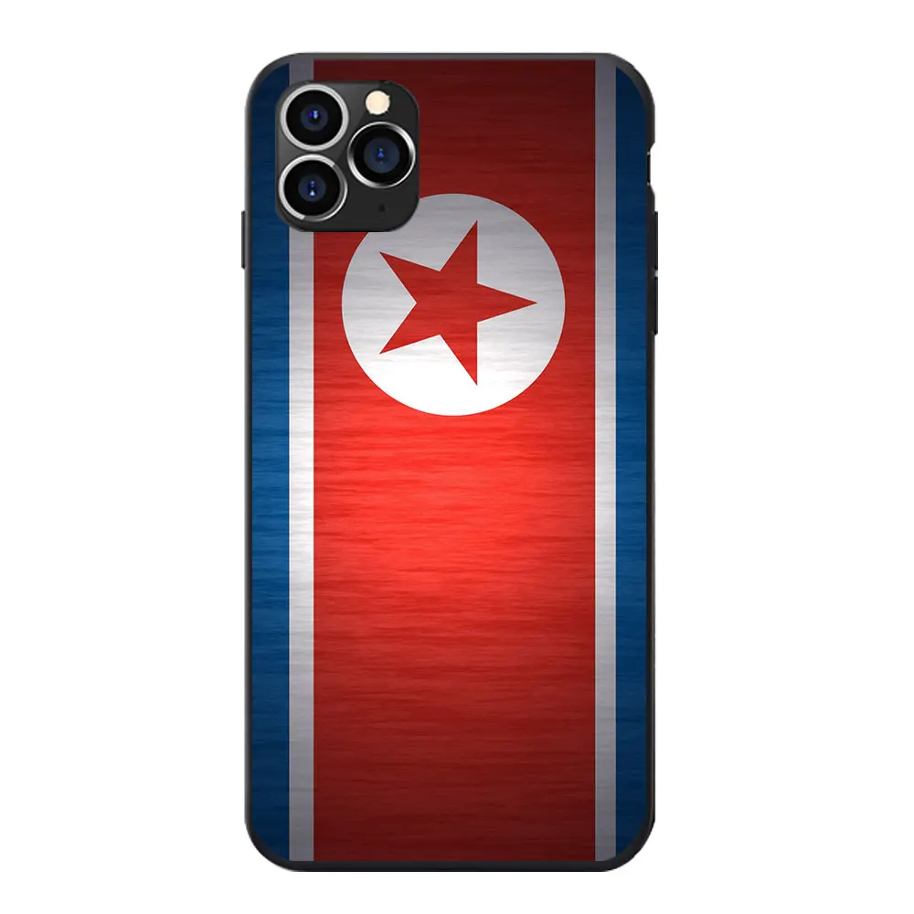 For Huawei P8 9 10 20 30 Mate Plus Pro Lite X North Korea National Flag Coat Of Arms Soft TPU Phone Cases Cover Logo | Мобильные