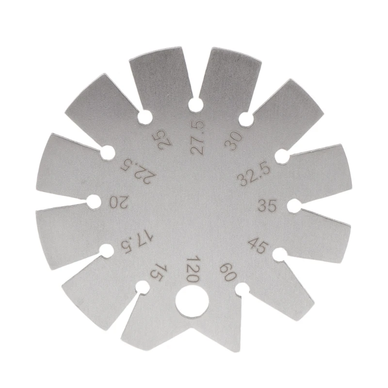

Stainless Steel Bevel Gauge Angle Protractor Range 15-120 Gage Tools