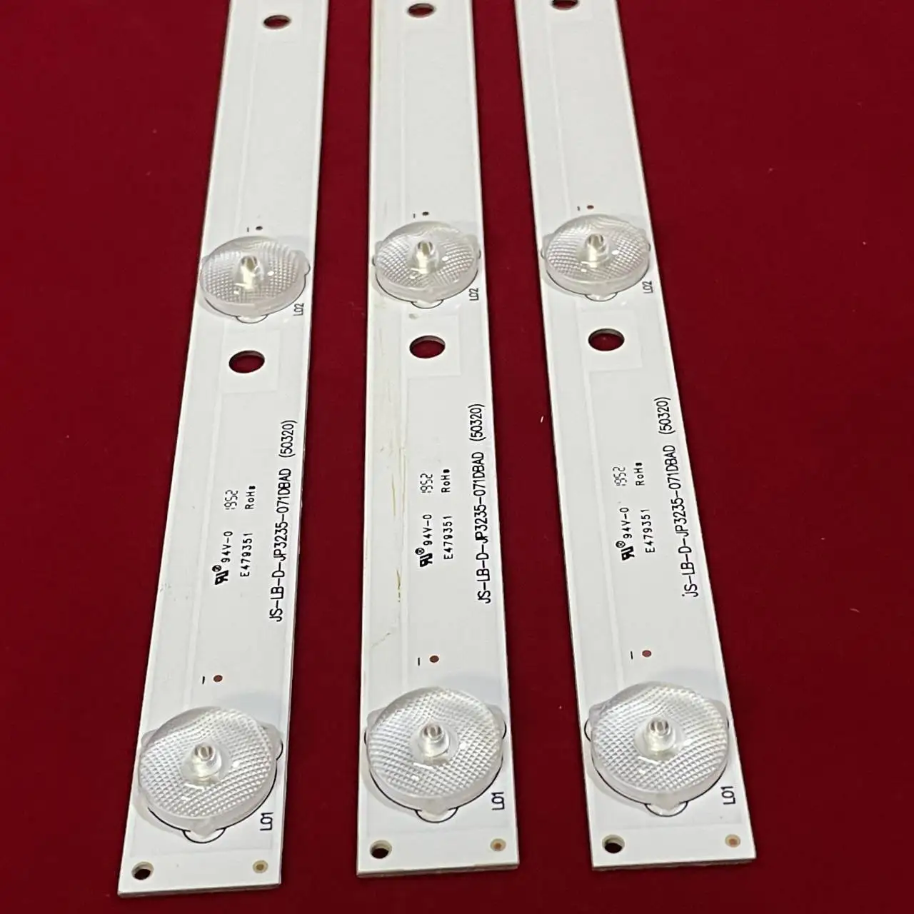 3 шт. фонарики с подсветкой 7 ламп Φ (50320) E305540 PY63356B для 32L31 32L33 32l53 L32F1600B