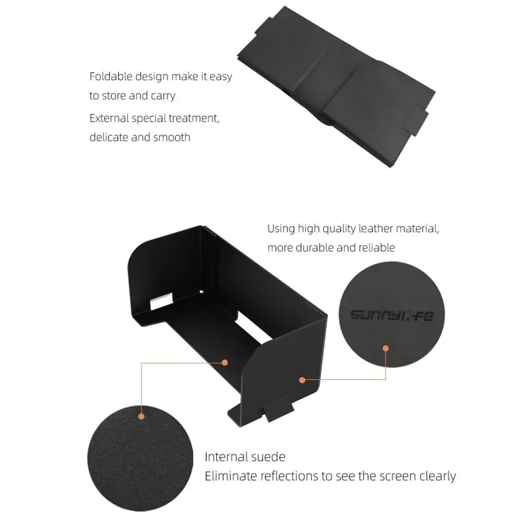 

Mini Drone Propeller Protect Ring Carry Case Handbag Lens Hood Silicone Cover Combo Set for DJI Mavic Air 2 Drone