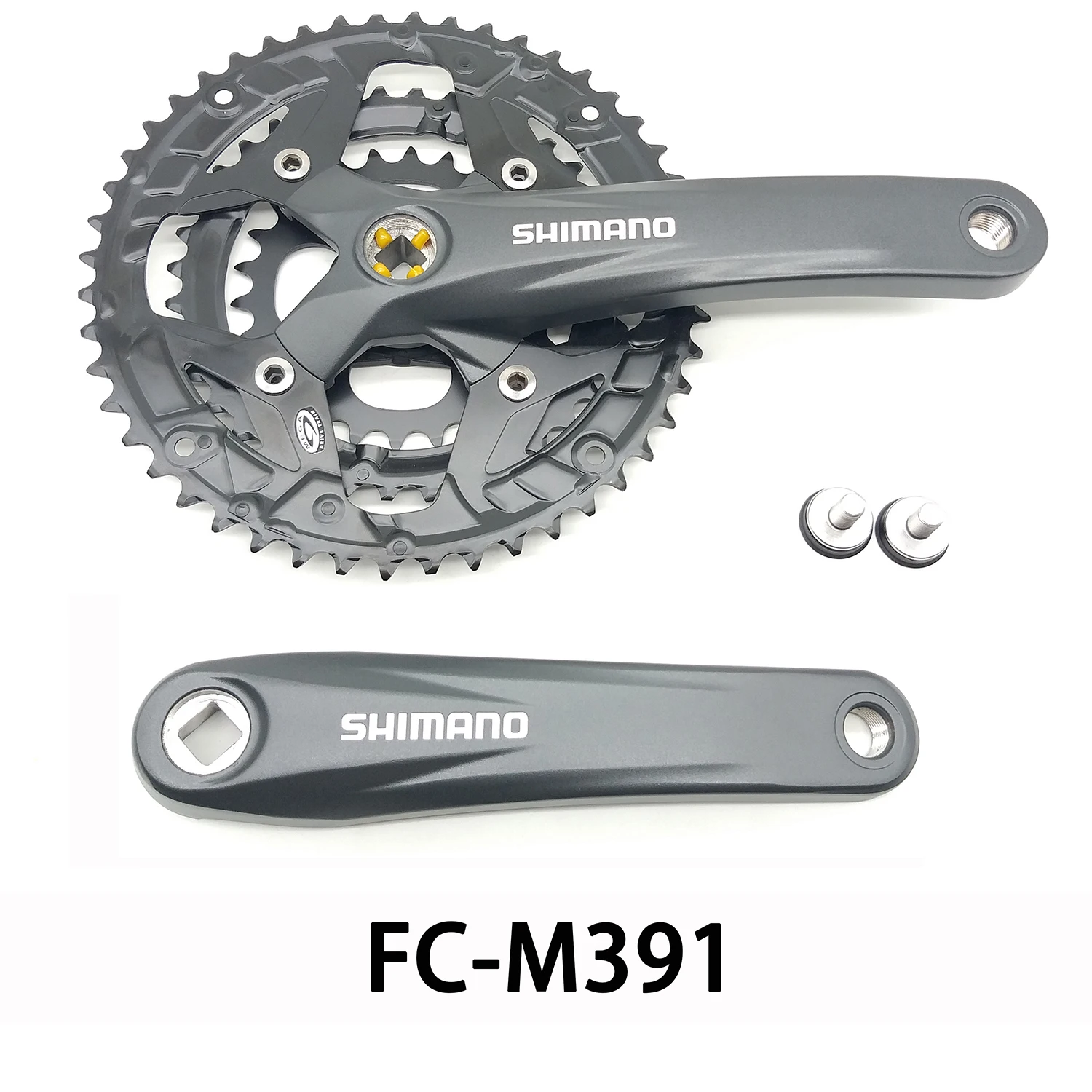 Only FC-M391 175MM ACERA FC-M391 диаметра окружности болтов(9 Скорость 3x9 27s рукоятки 48-36-26T 48T 175 мм Звездочка с UN26 LL123 каретка лучше FCM361 - Цвет: Only FC-M391 175MM