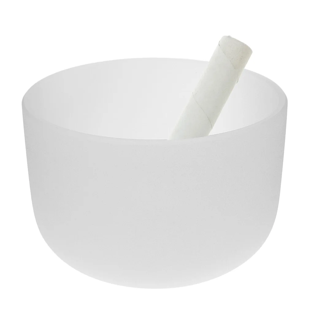 1 Набор Хрустальная Поющая чаша F Note чакра матовый кварц 8 ''для буддийской