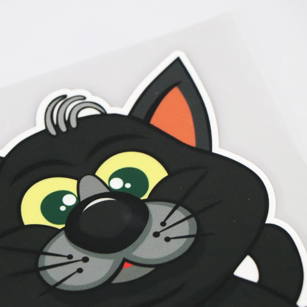 

YOJA 9.9X12.9CM Cute Fat Cat Vinyl Decal Car Sticker Fashion Decor Funny Cartoon Animal 19A-0070