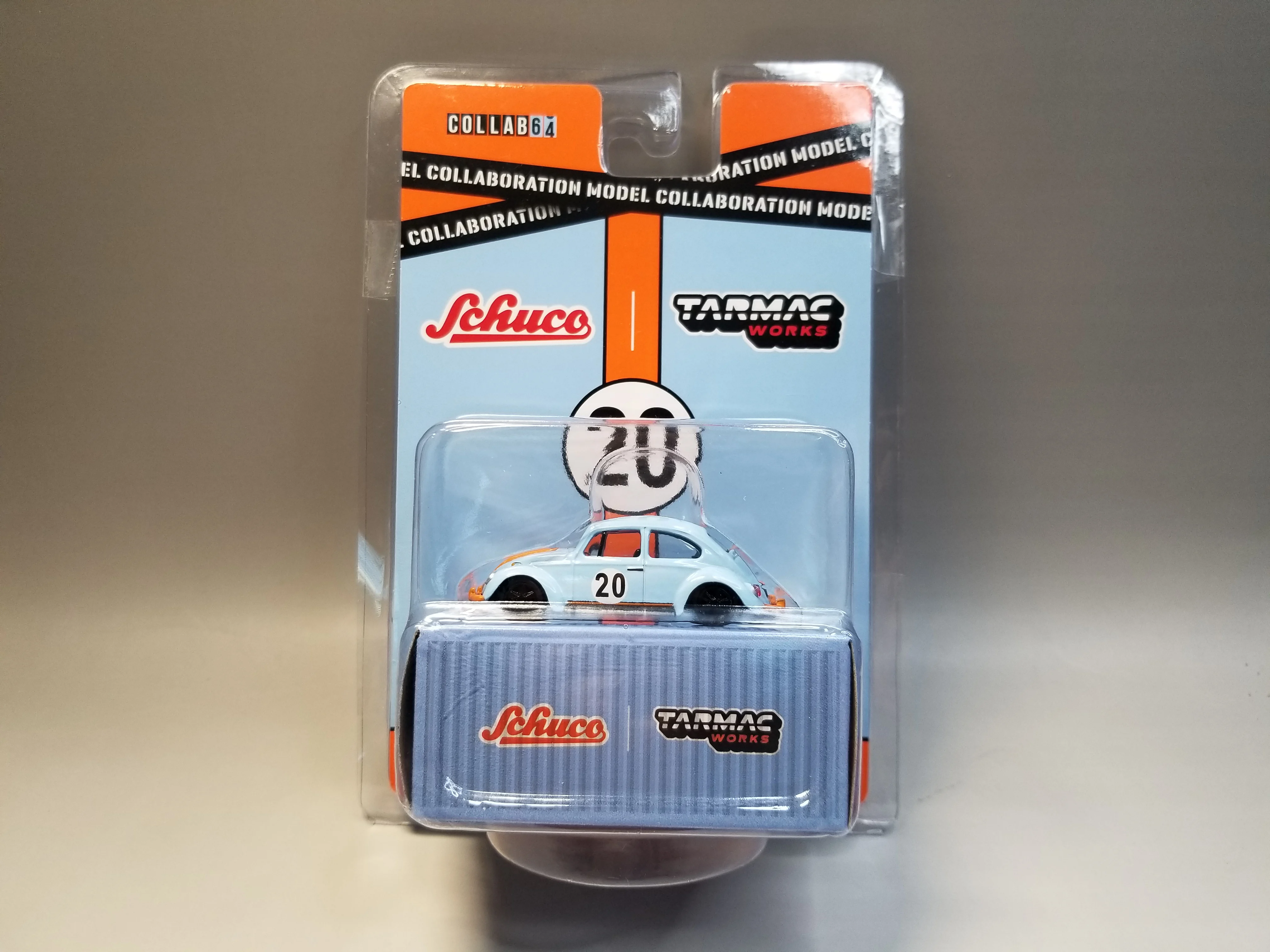 

Tarmac WorksSchuco 1/64 VW Beetle Gulf T64S-006-GF Die Cast Model Car Collection Limited