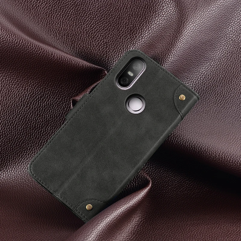 Для HTC U12 Lite чехол 6 0 дюймов Ретро Магнитный Флип-кошелек кожаный для U12Lite