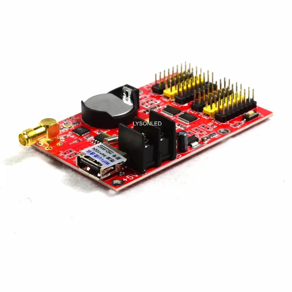 Бесплатная доставка проекционное приложение Huidu Wi Fi средний Одноцветный P4.75 P10 P16