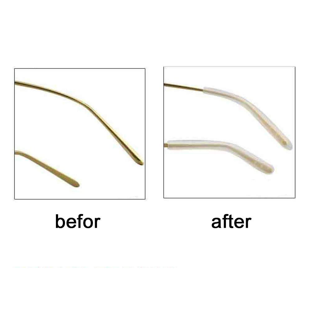 Противоскользящие очки держатель для очков дужки спортивные силиконовые ручки