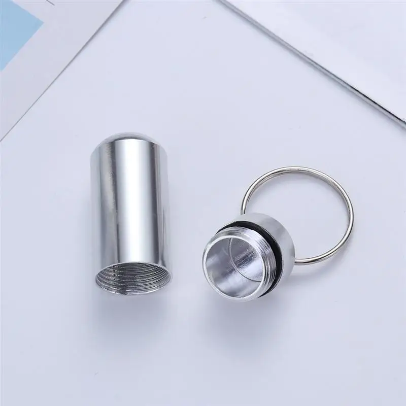 5 шт. водонепроницаемый чехол для таблеток из алюминиевого сплава держатель