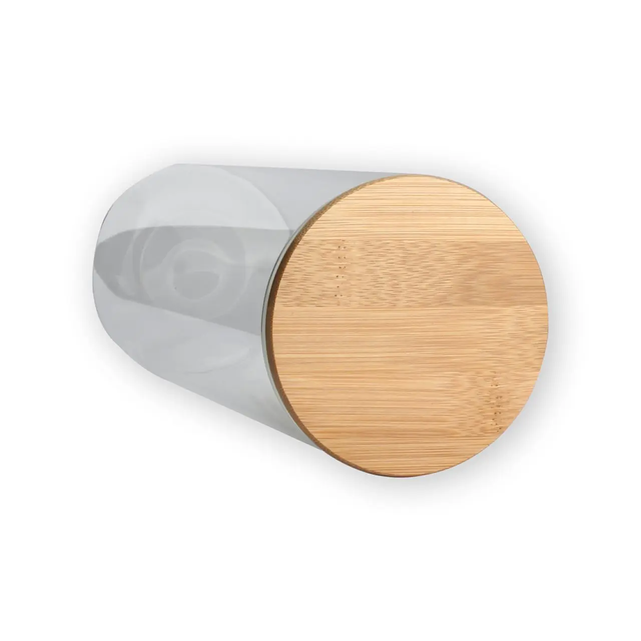 

EWs With Bamboo Lid Borosilicate Glass Jar