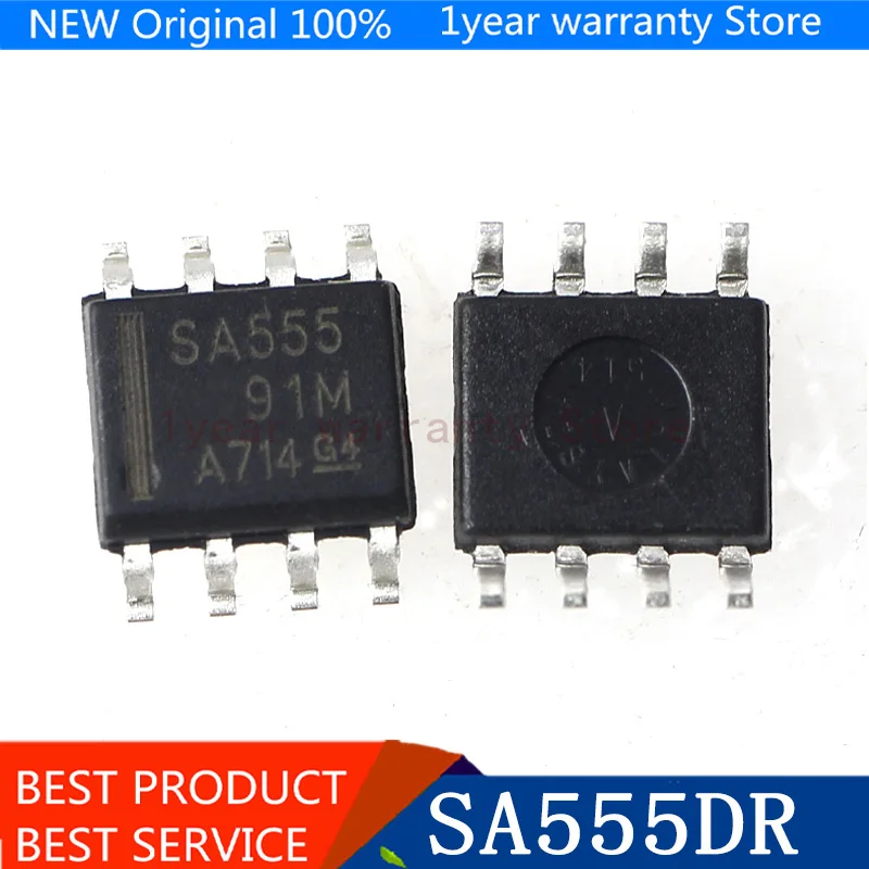 

{ New original } SA555DR SA555D SA555 SOP-8 10pcs/lot