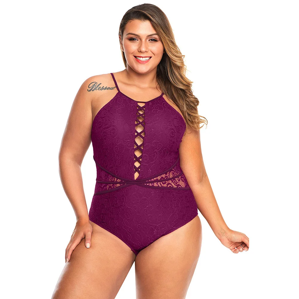 Купальники женские сексуальные кружевные с перекрещивающимися лямками тонкие