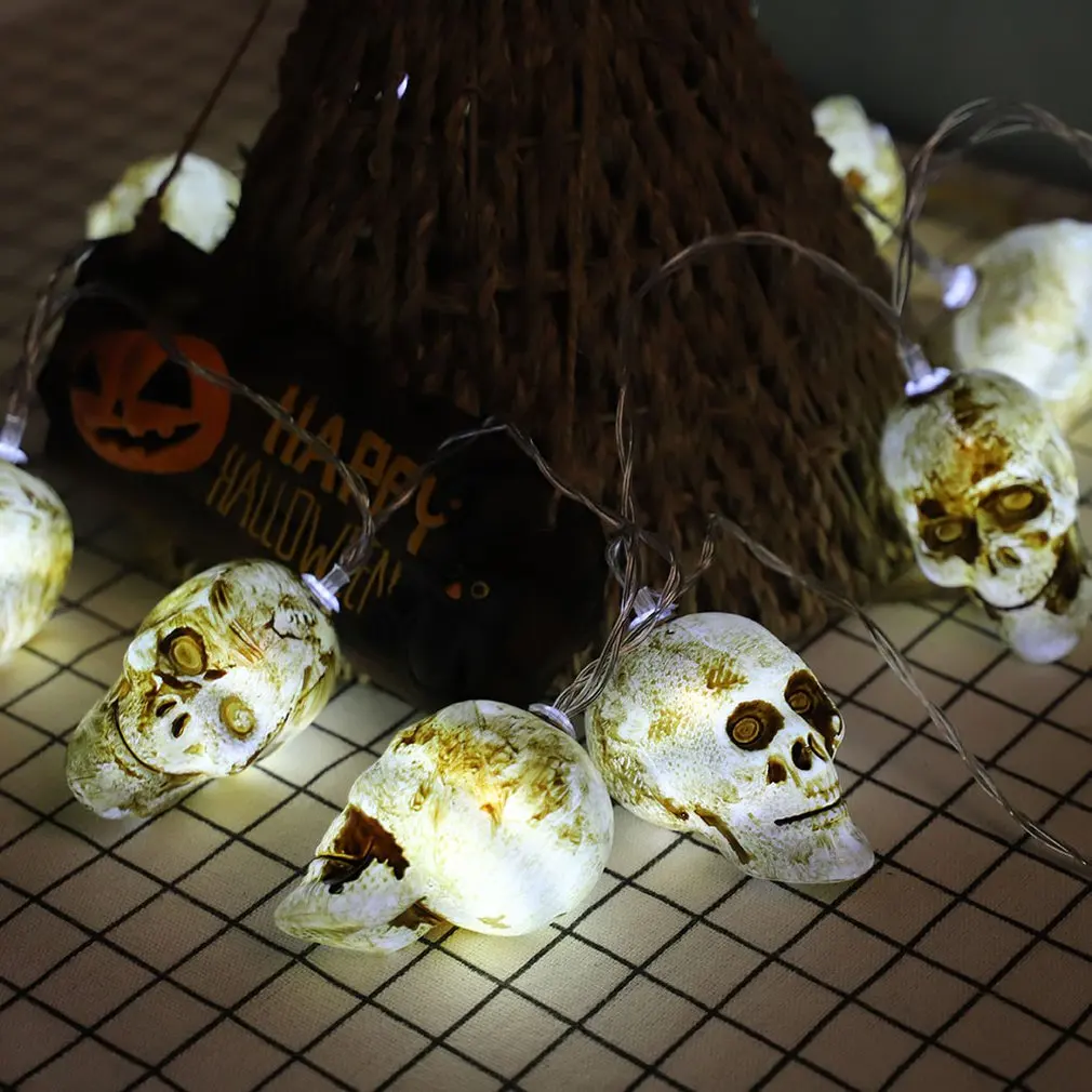 

Holiday Decoration Lights Skull And Crossbones String Lights Halloween String Lights Ghost Festival LED String Lights