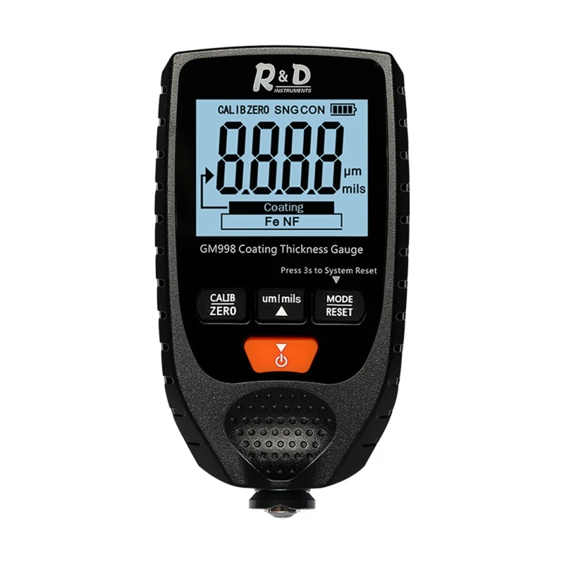 

2021 New Mini Digital Thickness Gauge with LCD Display Paint Thickness Gauge Tester Tool