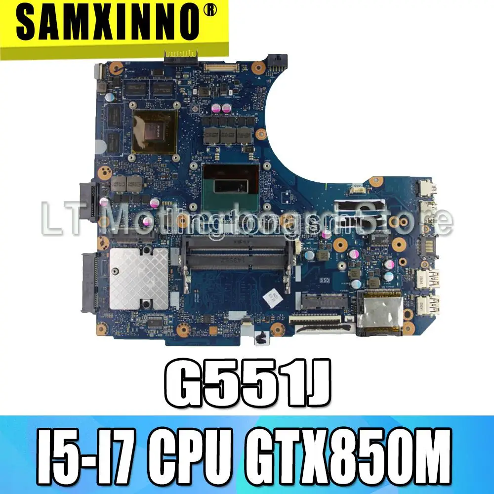 Материнская плата для ноутбука For Asus G551J N551JM G551JK G551JQ G551JW G551JB G551JM материнская