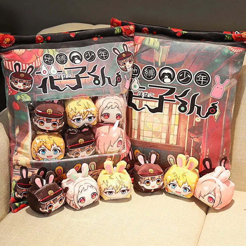 

45cm Toilet-bound Hanako-kun Anime Plush Pillow Nene Yashiro Cute Doll Soft Toy Pillow Cushion Gift Anime Around