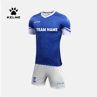 kelme custom soccer jerseys men football uniforms team suis short sleeve football shirt training jersey breathale male 871001