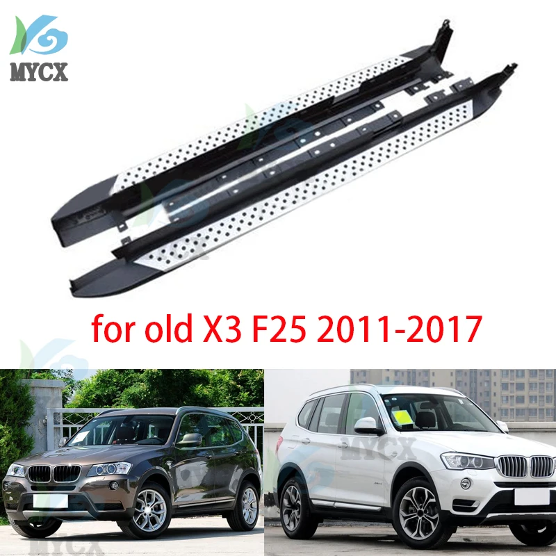 

OE running board side step side bar for bmw old X3 F25 2011 2012 2013 2014 2015 2016 2017,from big factory.reliable quality