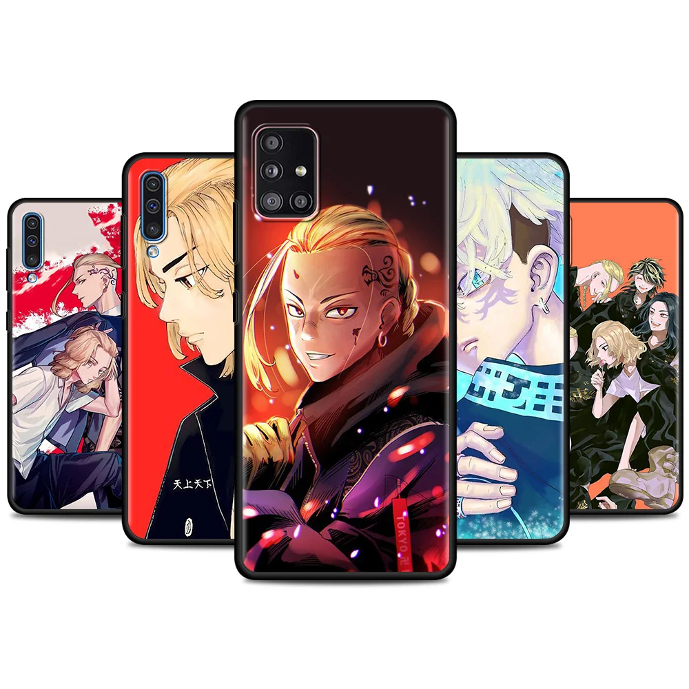 

Tokyo Revengers Phone Case For Samsung Galaxy A51 A12 A21s A71 A31 A52 5G A32 4G A11 A72 A41 A51 A42 A01 A02 Soft Back Bag