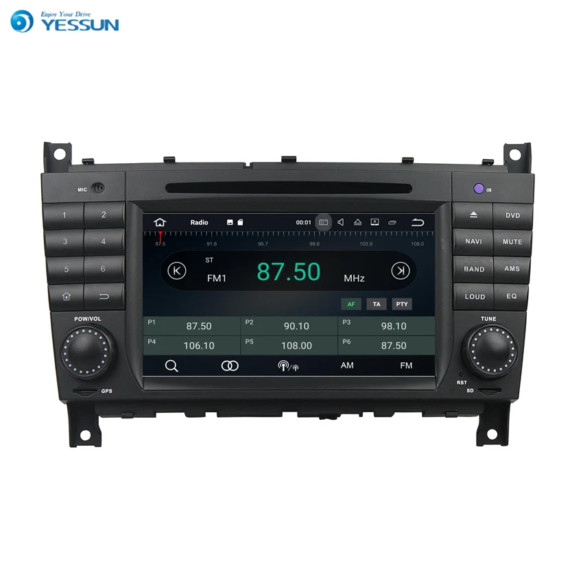 Yessun для Benz C Class W203/CLK W209 Android мультимедийный плеер система автомобильное радио