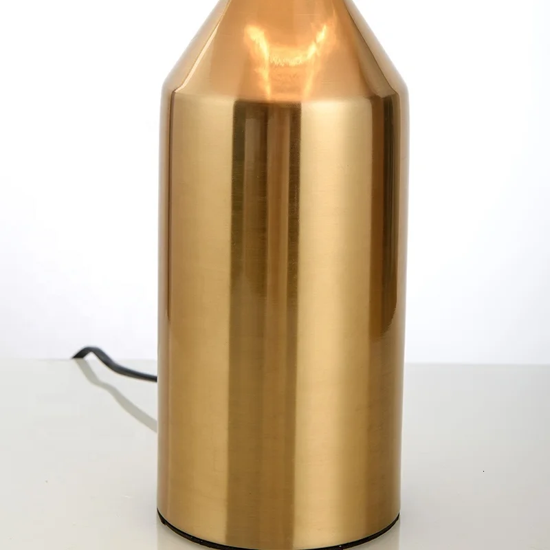 Дизайнерская позолоченная Светодиодная настольная лампа в виде грибов для дома