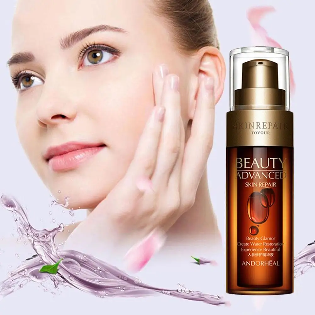 

Anti Wrinkle Face Serum Hyaluronic Acid Ginseng Essence Vitaminis Collagen Pore Minimizer Moisturizing Firm Aging Anti-Skin Care