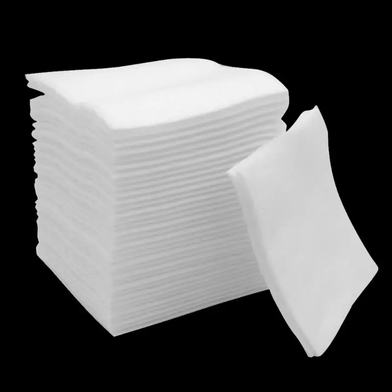 500 шт./упак. одноразовые ватные диски плотные косметические хлопковые салфетки