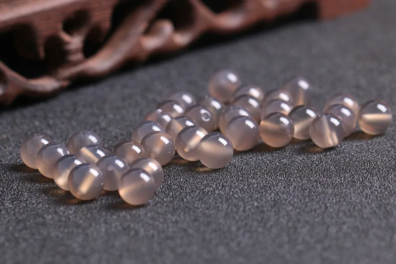 Зеленые серые синие и белые Агатовые Бусины россыпью одиночные полуготовые