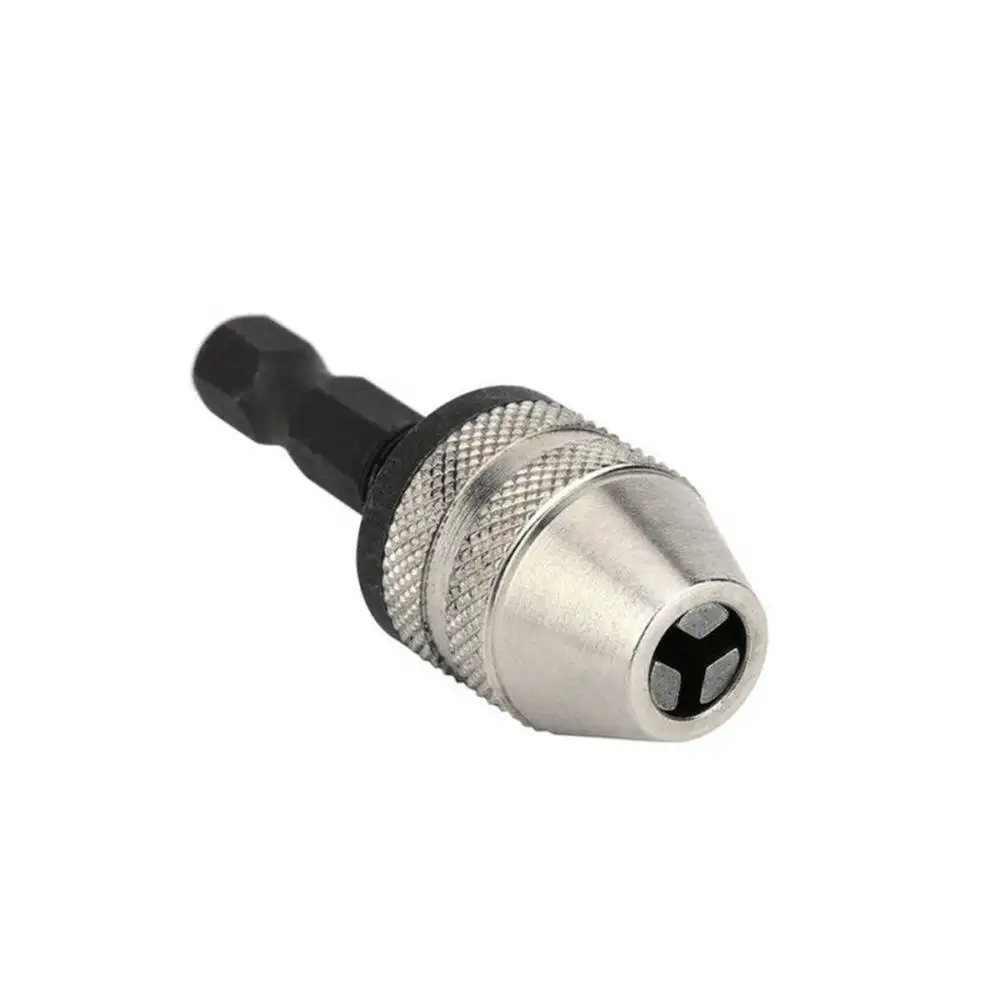 

Screwdriver Impact Driver Adapter 1/4 Inch Hex Shank Drill Bit Tool Quick Change Converter TT-best