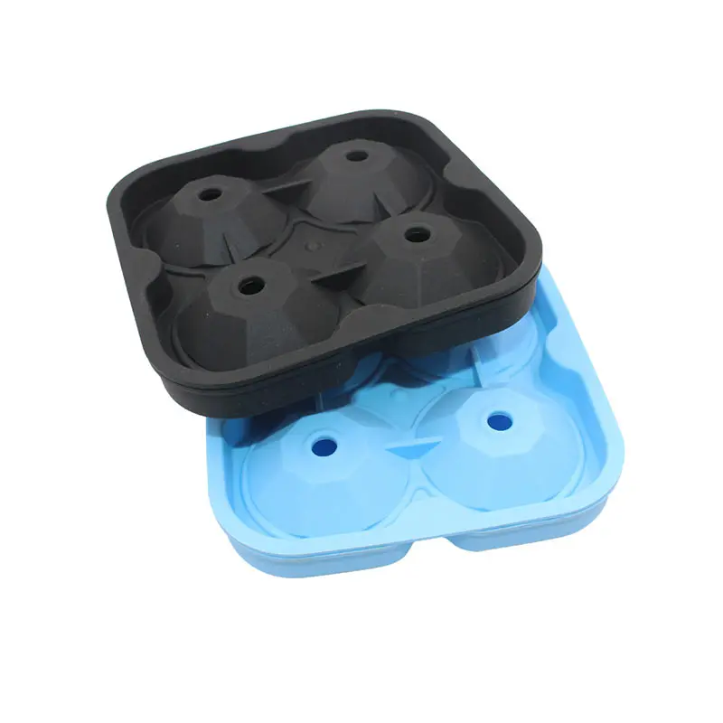 Форма для льда с 4 ячейками креативная форма алмазным кубиком инструменты