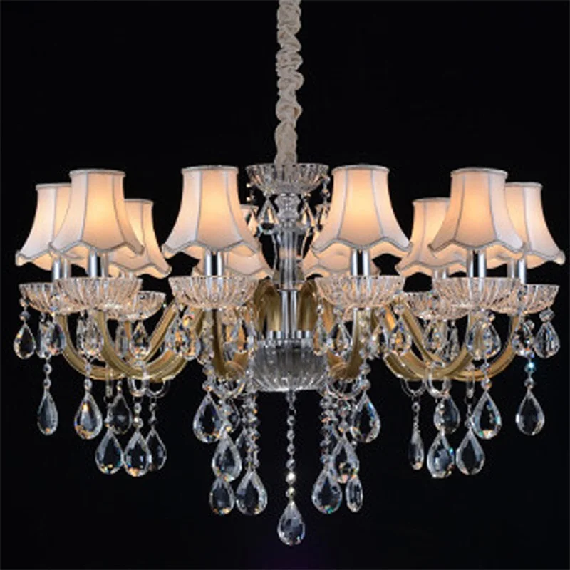 

OUFULA European Style Chandelier Lamp LED Pendant Lighting Luxury Decorative Fixtures for Home Hall