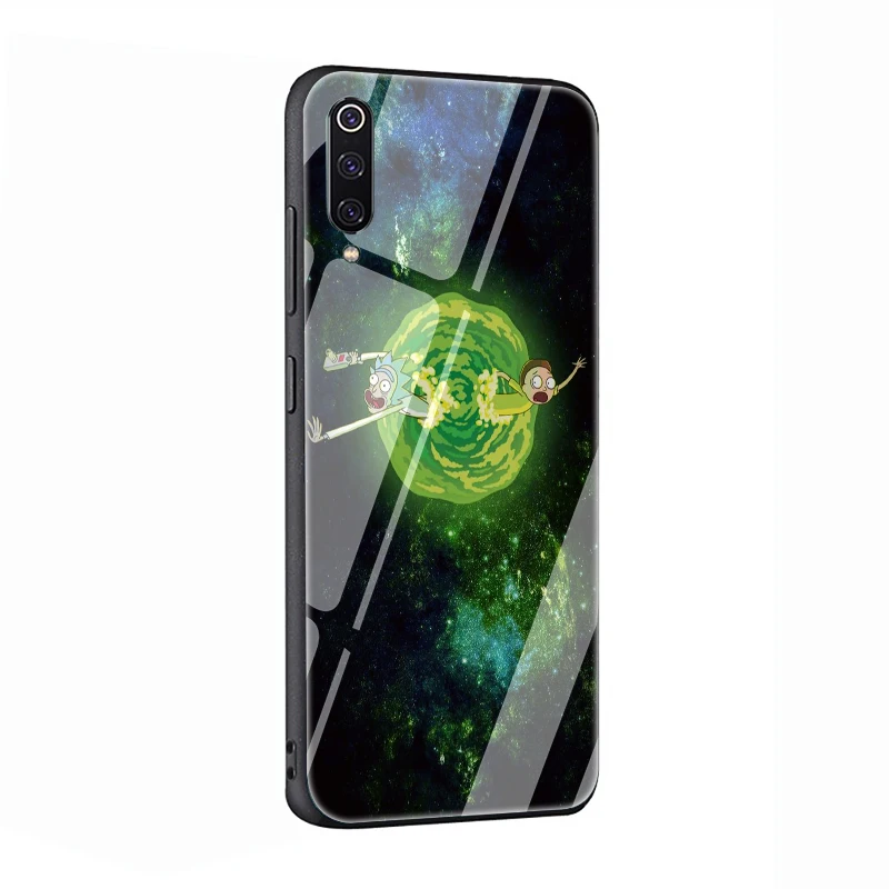 EWAU Рик и Морти чехол из закаленного стекла для телефона для Xiaomi 5X6X8 Lite 9 A1 A2 F1 Redmi 4X 6A Примечание 5 6 7 pro - Цвет: G11