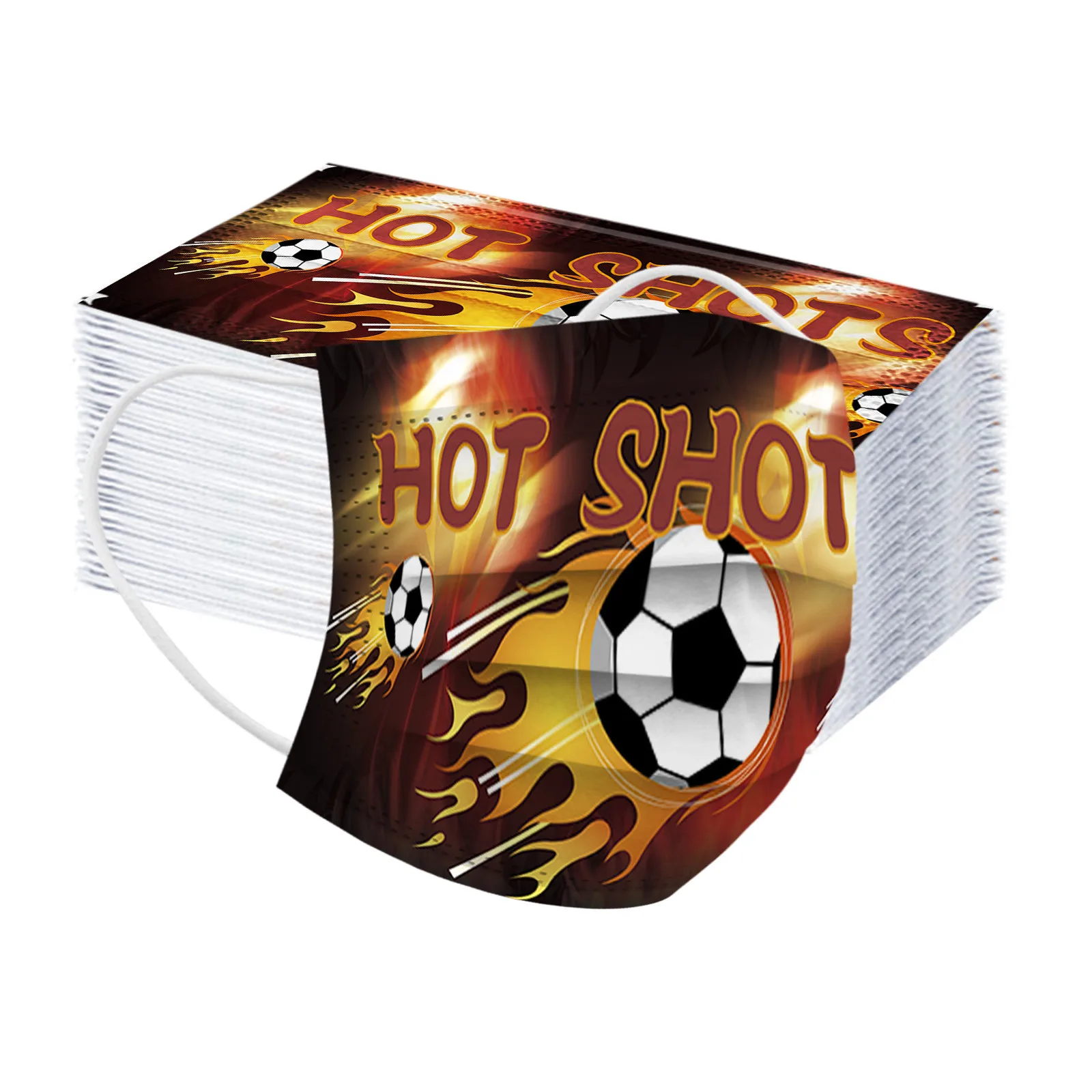 Маска одноразовая дышащая 3-слойная для детей 50 шт. | Маски и очки