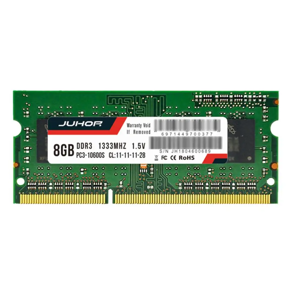 Память Ram DDR3 8 ГБ 1333 МГц с радиатором 1 5 в SODIMM | Компьютеры и офис