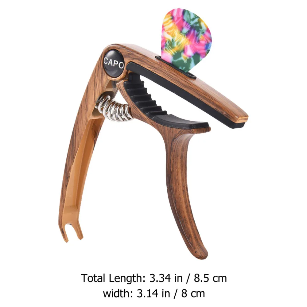 

1 Set Professional Folk Guitar Cape Guitar Tone Changing Clip Guitar Accessories