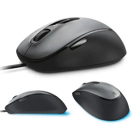 

New Genuine 100% Microsoft 4500 Wired Mouse Blue Track Technology MAC