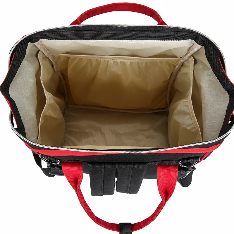 Модная водонепроницаемая сумка для мам на детскую коляску многофункциональная